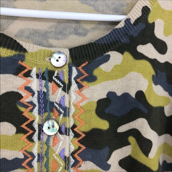 Sundance Tangier Camo print Cardigan - Picture 4 of 8